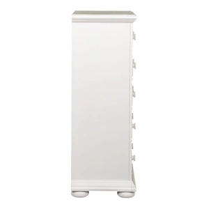 Liberty Furniture Summer House MDF/Wood 5-Drawer Chest, Oyster White