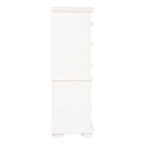 Liberty Furniture Summer House I Wood 5-Drawer Lingerie Chest, Oyster White