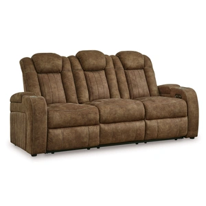 Ashley Furniture Wolfridge Polyester/PU Power Reclining Sofa