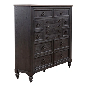 Liberty Furniture Americana Farmhouse 12-Drawer Wood Chesser | Liberty Furniture