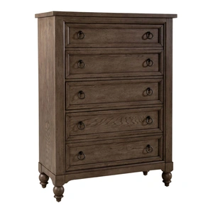 Liberty Furniture Americana Farmhouse Wood 5-Drawer Chest | Liberty Furniture