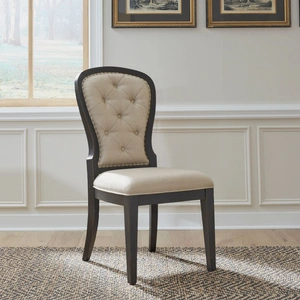 Liberty Furniture Americana Farmhouse Wood Extendable Dining Set | Dusty Taupe, Dusty Taupe