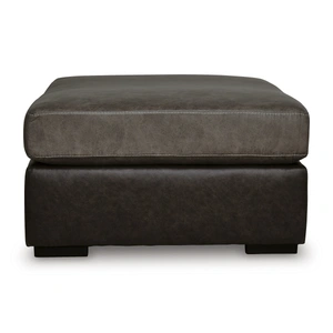 Ashley Furniture Castille Way 48-inch Rectangular Oversized Ottoman - Fossil Taupe Polyester, Fossil