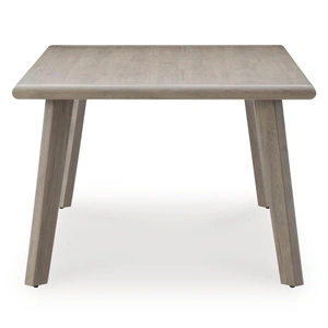 Ashley Furniture Cliff Trails Aluminum Rectangular Dining Table, Beige