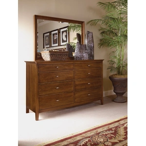 Kincaid Cherry Park Wood Panel Bedroom Set, Brown