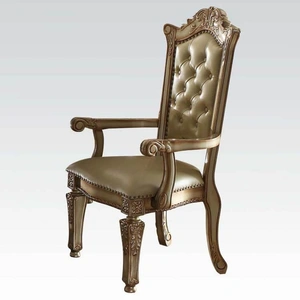 ACME Vendome PU Dining Armchair (Set of 2)