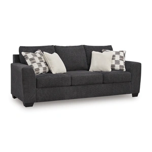 Ashley Furniture Loreo Fabric Queen Sofa Sleeper, Ebony