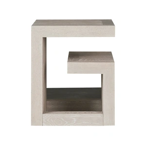 Universal Furniture Wood Bedside Table, Quartz