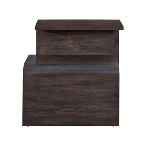 Liberty Furniture Perspectives Rectangular Wood End Table, Espresso
