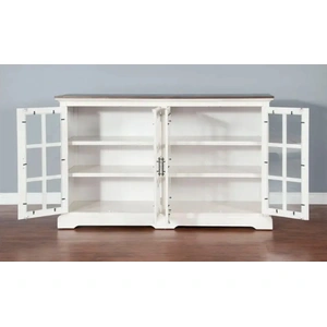 Sunny Designs SM Carriage House Wood Server w/4 Doors, European Cottage