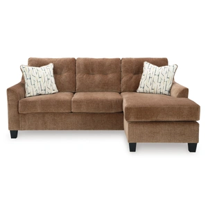 Ashley Furniture Amity Bay Polyester Sofa Chaise, Clay