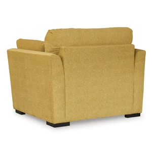 Ashley Furniture Keerwick Polyester Oversized Chair, Sunflower