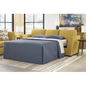 Ashley Furniture Keerwick Polyester Queen Sofa Sleeper, Sunflower