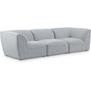 Meridian Furniture Miramar 109-inch Linen Modular Sofa