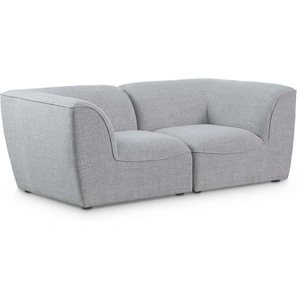 Meridian Furniture Miramar 76-inch Linen Modular Sofa