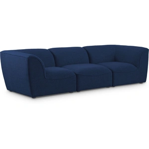 Meridian Furniture Miramar 109-inch Linen Modular Sofa