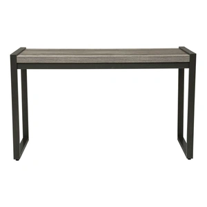 Liberty Furniture Tanners Creek Rectangular Melamine/Wood/Metal Writing Desk, Graystone