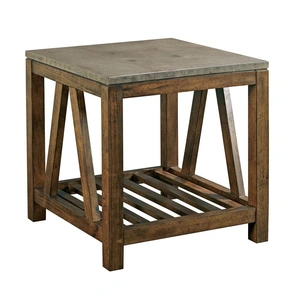Kincaid Modern Classics Mason Square Wood Cocktail Table Set, Brown