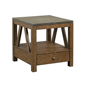 Kincaid Modern Classics Mason Square Wood Cocktail Table Set, Brown
