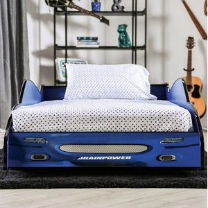 Furniture of America Dustruck MDF/Particle Board Youth Car Bed, Twin Size