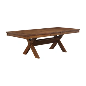 ACME Apollo Wood/Wood Veneer Rectangular Extendable Dining Table, Walnut