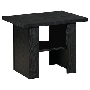 Coaster Rodez 3-Piece Wood Veneer Occasional Table Set, Black Oak