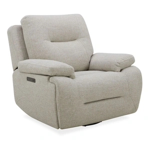 Liberty Furniture Cameron Fabric Power Recliner w/USB Chargers in Nathan Ginger