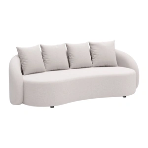 Zuo Modern Sunny Isles Olefin Outdoor Sofa, Beige