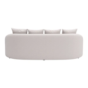 Zuo Modern Sunny Isles Olefin Outdoor Sofa, Beige