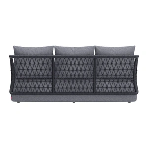 Zuo Modern Mekan Olefin/Aluminum Outdoor Sofa, Gray