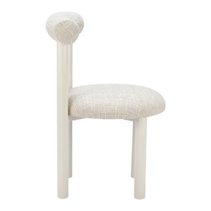 Zuo Modern Ceres Olefin/Aluminum Dining Chair, Beige