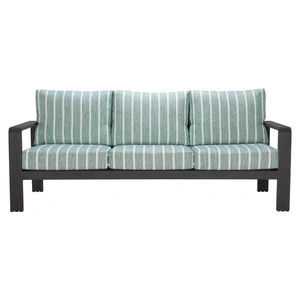 Zuo Modern Rolig Olefin/Aluminum Outdoor Sofa, Green