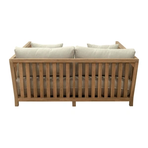 Zuo Modern Teras Olefin/Wood Outdoor Daybed, Gray