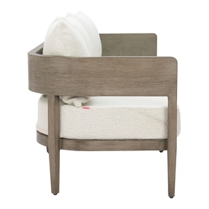 Zuo Modern Foret Olefin/Aluminum Outdoor Sofa, Beige
