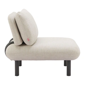 Zuo Modern Aperto Olefin/Aluminum Outdoor Accent Chair, Beige
