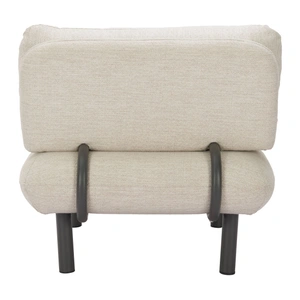 Zuo Modern Aperto Olefin/Aluminum Outdoor Accent Chair, Beige