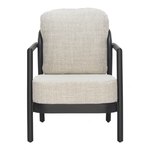 Zuo Modern Rein Olefin/Aluminum Outdoor Accent Chair, Beige