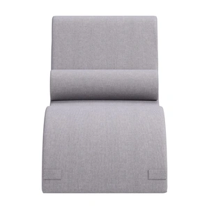 Zuo Modern Luanda Olefin Outdoor Lounge Chair, Gray