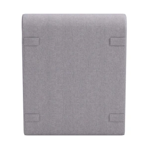 Zuo Modern Luanda Olefin Outdoor Lounge Chair, Gray