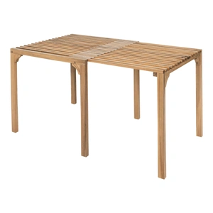 Zuo Modern Riviera Wood Extendable Dining Table, Natural
