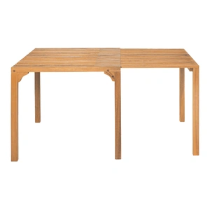 Zuo Modern Riviera Wood Extendable Dining Table, Natural