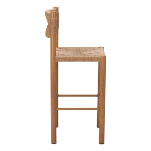 Zuo Modern Iska Aluminum Outdoor Barstool (Set of 2)