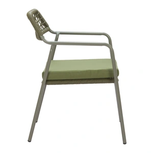 Zuo Modern Rio Olefin/Aluminum Outdoor Dining Chair (Set of 2)