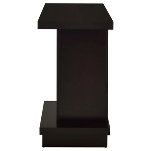 Coaster Reston Wood Veneer Pedestal Sofa Table, Cappuccino