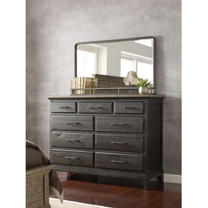 Kincaid Plank Road Westwood Rectangular Wood/Metal Landscape Mirror
