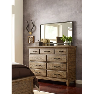 Kincaid Plank Road Westwood Rectangular Wood/Metal Landscape Mirror