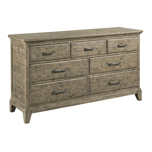 Kincaid Plank Road Farmstead Wood 7-Drawer Dresser