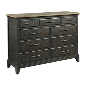 Kincaid Plank Road Westwood Wood 9-Drawer Bureau
