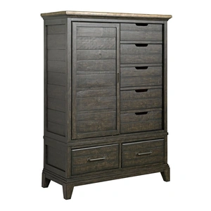 Kincaid Plank Road Wheeler 7-Drawer Chest w/Door