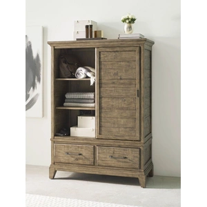 Kincaid Plank Road Wheeler 7-Drawer Chest w/Door